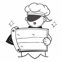 Person with a historic ship nautical map and sailor hat overlay symbolizing maritime cultural travel with copy space concept as A person intertwined with a historic ship nautical Clean vector