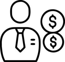 Payroll management and financial processing system with businessman working on payroll payment icons efficient payroll operations employee salaries scheduling and financial analysi Clean vector