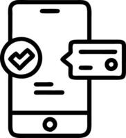 Online payment with digital marketing smartphone with banking online bill payment approved button credit card and network connection icons on business technology virtual screen bac Clean vector