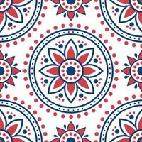 Mexican folk art and vibrant colors seamless tile pattern with intricate patterns and traditional designs for cultural decor concept as Intricate Mexican folk art patterns and vibr Clean Set 2 vector