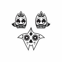 Mexican Day of the Dead seamless tile pattern with vibrant colors and traditional skull designs for festive decor concept as Vibrant colorful Day of the Dead skull designs arranged Clean vector