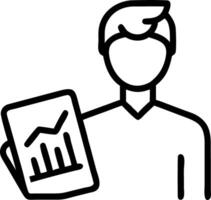 Low poly wireframe depicts business person holding tablet for NFT concept line dotted style suggests strategy and growth planning concept as Visual shows futuristic approach to di Clean Set 2 vector