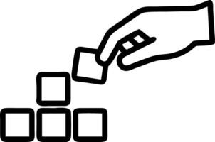 loading new year 2026 2026 hand putting wood cube progress bar start new year 2026 goal plan concept strategy concept as Hand places cubes on a progress bar symbolizing transition Clean vector