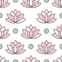 Korean hanbok patterns and lotus flowers seamless tile pattern with pastel colors and traditional designs for elegant decor concept as Pastel colored hanbok patterns and traditiona Clean Set 2 vector