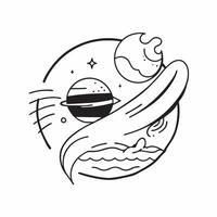 Individual with a surfboard waves and beach ball overlay symbolizing beach activities with copy space concept as An individual blended with a surfboard waves and beach ball repres Clean vector