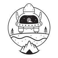 Individual with a ski resort snowboard and goggles overlay symbolizing winter travel in double exposure with copy space concept as An individual blended with a ski resort snowboar Clean vector
