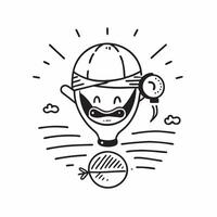 Individual with a bicycle trail and helmet overlay symbolizing biking adventure travel with copy space concept as An individual blended with a bicycle trail and helmet representin Clean vector