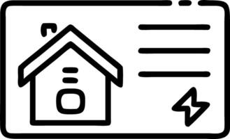 Individual displays energy efficiency rating icon on virtual screen illustrating energy efficient house building and rate label audits concept as Individual displays energy effici Clean vector