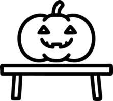 happy halloween message pumpkin table wood dark wall background halloween concept concept as A festive pumpkin sits on a rustic wooden table with a dark wall backdrop setting a per Clean Set 2 vector