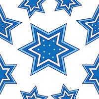 Hanukkah stars seamless pattern with bold gold and silver elements for a glamorous festive design concept as Glamorous Hanukkah stars pattern with bold gold and silver elements for Clean Set 2 vector