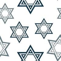 Hanukkah stars seamless pattern with blue and silver tones for a festive celebratory holiday design concept as Elegant Hanukkah stars pattern with blue and silver tones perfect for Clean Set 2 vector