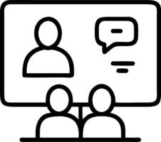 Group business team conference meeting online and business people brainstorming concept Business smart working and technology remote working from anywhere concept concept as Clean vector