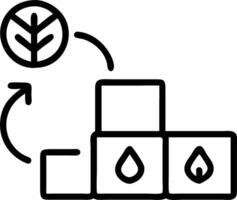 Green logistics with wooden blocks symbolize sustainable transportation clean energy and carbon neutral global shipment strategies concept as Depicts eco friendly practices in log Clean vector
