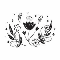Fresh spring floral seamless pattern with lively blooms and soft white balance for cheerful spring projects concept as Lively floral pattern with blooming flowers and soft white ba Clean vector