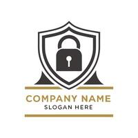 lock and key logo design white background white background vector