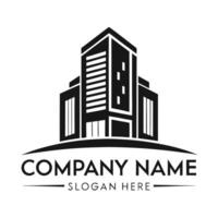 modern building logo template, modern building design, m white backgroundodern building logo, modern building design, modern building vector