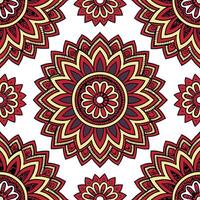 Ethnic patterns seamless design with intricate details and rich colors for a luxurious cultural aesthetic concept as Intricate ethnic patterns with rich deep colors for a luxurious Clean Set 2 vector