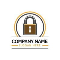 lock and key design white background vector