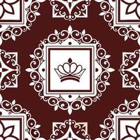 Design a seamless pattern featuring vintage checkerboard motifs in muted earth tones for a rustic aesthetic concept as Create a repeating pattern with classic checkerboard designs Clean vector
