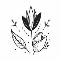 Delicate spring floral seamless pattern with fine lines and muted color palette for soft and tranquil designs concept as Soft spring floral pattern featuring delicate lines and a m Clean vector