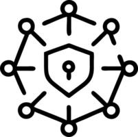 Cybersecurity and information or network protection Future cyber technology web services for business and internet projects Low polygon particle and triangle style design Wirefr Clean vector