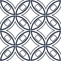 Contemporary frame seamless tile pattern with abstract designs and modern flair concept as Abstract contemporary frames create seamless tile patterns with modern flair adding styli Clean vector