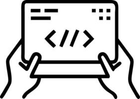 closeup coding screen woman hands coding html programming laptop development web developer concept as Close up of a woman coding HTML on her laptop screen showcasing focus on web d Clean Set 2 vector