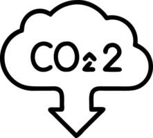 Carbon trading market concept with CO2 certificates for business emphasizing emissions reduction and sustainability to achieve net zero concept as Visual highlights environmental Clean vector