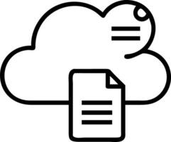 Business technology cloud server backup service concept symbolizes secure and efficient data management solutions for workplaces concept as Highlights the importance of cloud back Clean vector