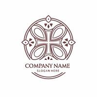 a logo for a company that called company, name white background vector