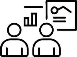 Business people working for data analytics and monitoring on web report dashboard monitor and business finance investment concept as Business team analyzing data and monitoring inv Clean vector