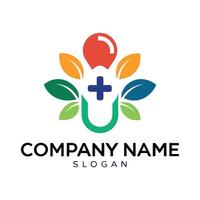 a logo for a company that called, company name white background vector