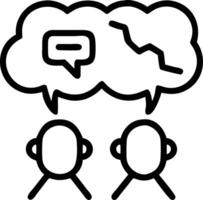 Business data analytics research and Data Scientist team meeting symbolizes collaborative planning and data driven decision making for investment strategies concept as Highlights Clean vector