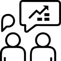 Business data analytics research and Data Scientist team meeting symbolizes collaborative planning and data driven decision making for investment strategies concept as Highlights Clean Set 2 vector