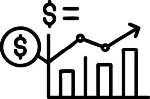 Business data analyst and finance investment concept with dashboard monitoring symbolizes data driven workplace financial growth and decision making concept as Highlights the role Clean vector