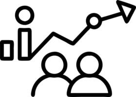 Business data analytics and finance investment planning symbolize data driven workplace strategies and long term organizational growth concept as Highlights the role of analytics Clean vector