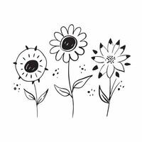 Bright summer flowers seamless pattern with large bold petals and vibrant colors for lively garden themes concept as Bright and bold summer flowers pattern with large petals and vi Clean vector