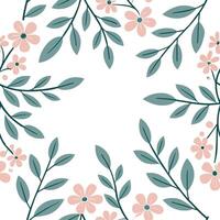 Botanical watercolor frame seamless tile pattern with soft hues and natural beauty concept as Soft hued botanical watercolor frames form seamless tile patterns with natural beauty Clean vector