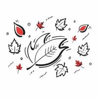 Autumn seamless pattern with falling leaves in shades of red orange and yellow for a colorful fall aesthetic concept as Vibrant autumn pattern with falling leaves in red orange and Clean vector