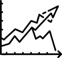 Abstract growth chart glowing blue low poly particle triangle wireframe connection conceptual futuristic business insight concept as Abstract glowing blue growth graph low p Clean vector