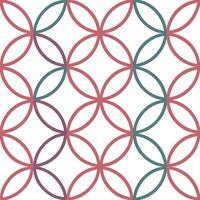 Abstract retro polygon seamless pattern bright hues on white background suitable for stationery concept as Designing abstract seamless pattern with retro polygon shapes in bright h Clean Set 2 vector