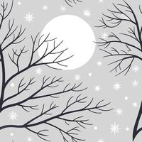 Winter whites seamless pattern with frost covered leaves snowflakes and icy textures for a delicate cold season feel concept as Delicate winter whites pattern with frost covered le Cleans Set 2 vector
