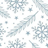 Winter whites seamless pattern with delicate snowflakes and icy textures for a refined elegant winter aesthetic concept as Elegant winter whites pattern with delicate snowflakes an Cleans vector