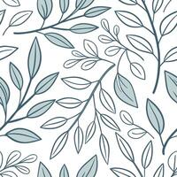 Vintage spring leaves seamless pattern with earthy tones and soft textures for a natural organic design concept as Organic spring leaves pattern with earthy tones and soft textures Cleans Set 2 vector