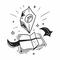 Trust point symbol with copy space for project planning concept as An artistic rendering of a trust point symbol with spacious copy space suitable for project planning goal setting Cleans vector
