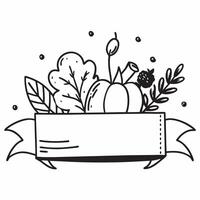 Table setting with fall leaves and squash with copy space concept as A table setting featuring fall leaves and squash symbolizing Thanksgiving decor with ample blank space for wri Cleans vector