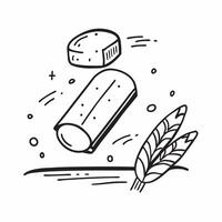 Sugar Cane and Horizontal Graph concept as Sugar cane and a horizontal graph on a dreamy background offering ample space for text or graphics symbolizing steady sugar commodity val Cleans vector