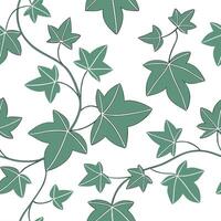 Subtle summer leaves seamless pattern with eucalyptus and olive branches for soft calming spaces concept as Soft eucalyptus and olive branches seamlessly arranged for a calming gen Cleans Set 2 vector