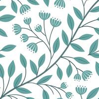 Spring pastel seamless tile pattern with soft blues and greens for a peaceful and natural ambiance concept as Soft blues and greens arranged in seamless patterns for a peaceful nat Cleans vector