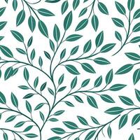 Spring leaves seamless pattern with elegant symmetry and balanced designs for refined luxurious decor concept as Elegant spring leaves pattern with symmetrical designs and balanced Cleans vector